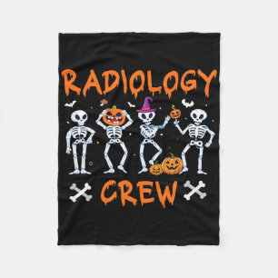 Manta Polar Radiología de Halloween otoño Rad Tech X-ray Tec