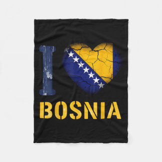 Manta Polar Raíces de Bosnia y Herzegovina Bandera bosnia
