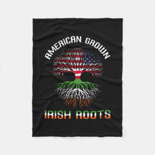 Manta Polar Raíces irlandesas de crecimiento norteamericano