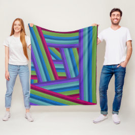 Manta Polar Rainbow Crisscross
