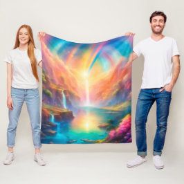 Manta Polar Rainbow waterfall landscape