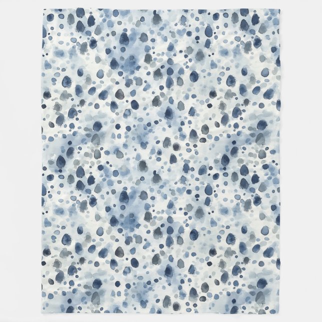 Manta Polar Rainy Day Blue (Anverso)