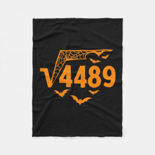 Manta Polar Raíz Cuadrada 4489 Funny Halloween Meme 67 Math Te