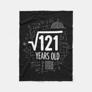 Manta Polar Raíz Cuadrada Matemática 121 Años, Matemáticas Div