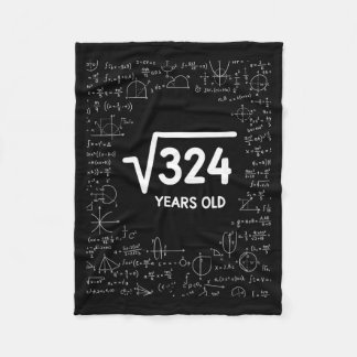 Manta Polar Raíz Cuadrada Matemática 324 Años, Matemáticas Div