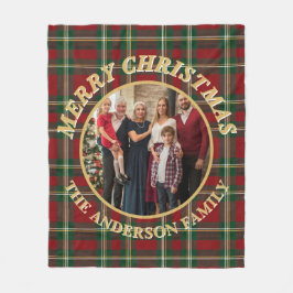 Manta Polar Ralph Lauren Tartan Plaid Family Photo Christmas