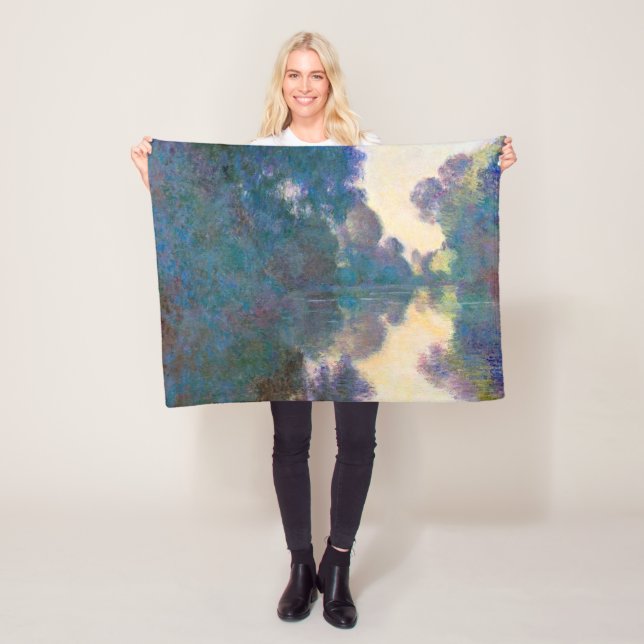 Manta Polar Rama del Sena cerca de Giverny, Monet (In situ)