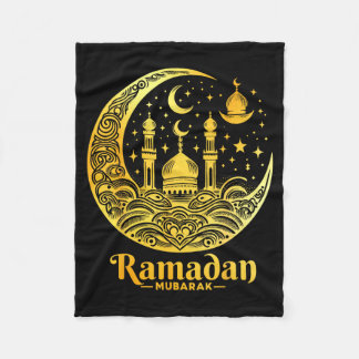 Manta Polar Ramadán Kareem Feliz Ayuno Ramadán Mubarak Islam