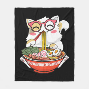 Manta Polar Ramen Cat Kawaii Anime Japanese Food Girls Officia