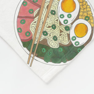 Manta Polar Ramen Noodles Bowl Restaurante japonés de comida g