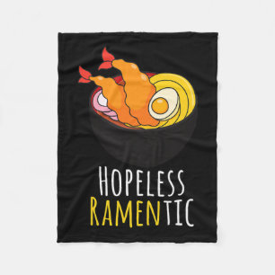 Manta Polar Ramentic Cute Kawaii Ramen Noodles Pun