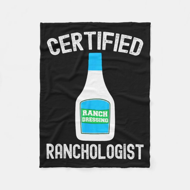 Manta Polar Ranch Dressing Gift Funny Ranch Dressing Sauce Hum (Anverso)