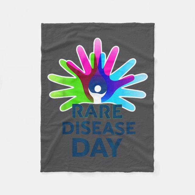 Manta Polar Rare Disease Awareness Shirt - Rare Disease Day 20 (Anverso)