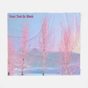 Manta Polar Raspberry Creme Birch