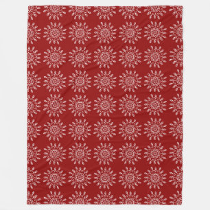 Manta Polar Raspberry Mandala