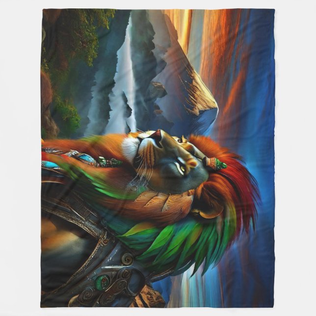Manta Polar Rastafari (Anverso)