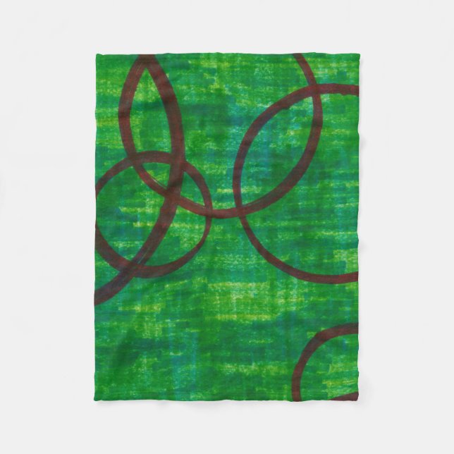 Manta Polar Rastreo II de Crimson (Anverso)