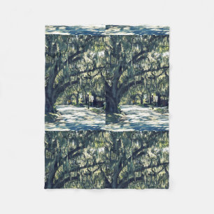 Manta Polar Rastro del roble