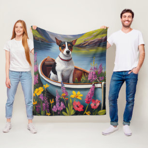 Manta Polar Rat Terrier on a Paddle: Una aventura panorámica