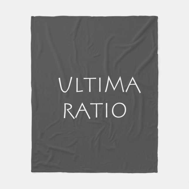 Manta Polar Ratio Ultima (Anverso)
