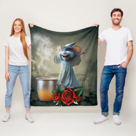 Manta Polar Ratón en un peñón: La noche de locos tunes.