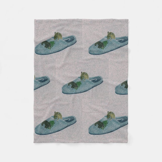 Manta Polar Ratón y cuentagotas (Anverso)