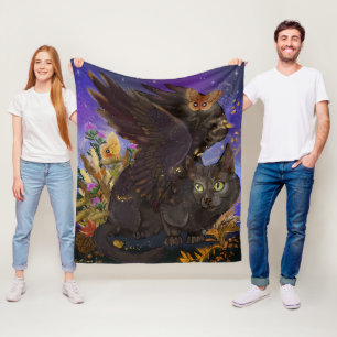 Manta Polar Raven Winged Autumn Magic Cat