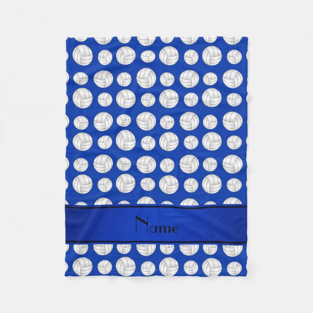 Manta Polar Raya azul de los voleiboles azules conocidos de (Anverso)