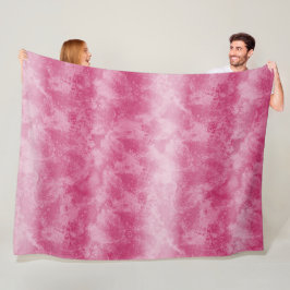 Manta Polar Rayas de ómbre rosado de Rubor