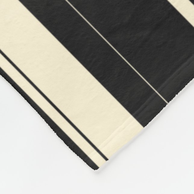 Manta Polar Rayas de vintage (Esquina)