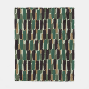 Manta Polar Rayas modernas