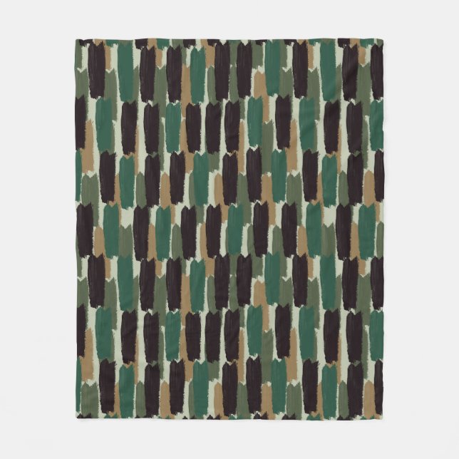 Manta Polar Rayas modernas (Anverso)