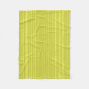 Manta Polar Rayas verticales Chartreuse Verde Amarillo