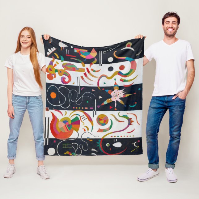 Manta Polar Rayas, Wassily Kandinsky (In situ)