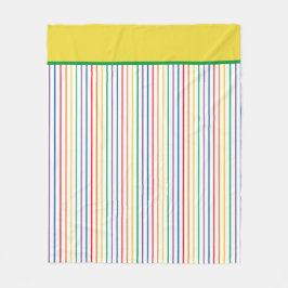 Manta Polar Rayo arcoiris