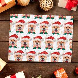 Manta Polar Raza de perro Shiba Inu Estrellas de Navidad