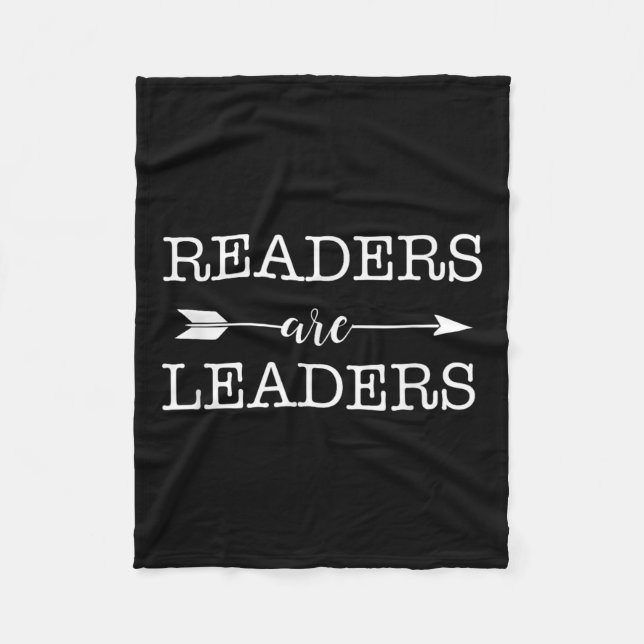 Manta Polar Reader Are Leaders - Uplifting Motivational Slogan (Anverso)
