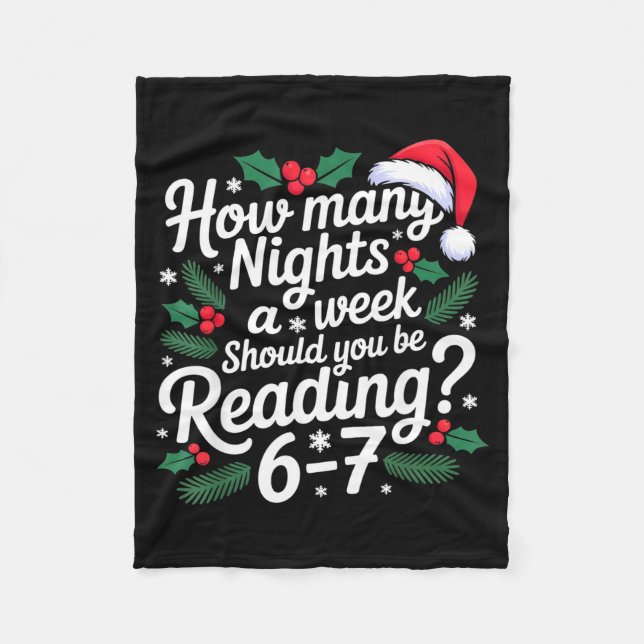 Manta Polar Reading 67 Meme Englieacher Funny 67 Christmas  (Anverso)
