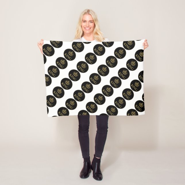 Manta Polar Real Imperio del Rey y Corona (In situ)