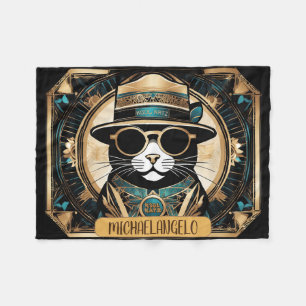 Manta Polar Real Kool Katz Fleece Blanket
