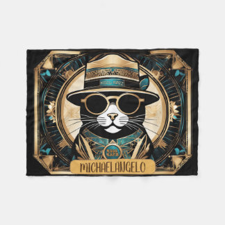 Manta Polar Real Kool Katz Fleece Blanket