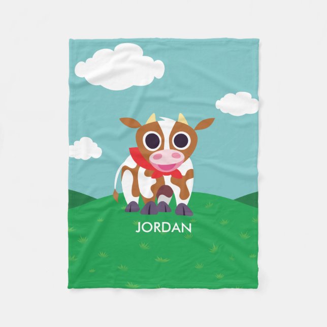 Manta Polar Reba la vaca (Anverso)