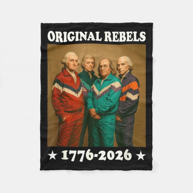 Manta Polar Rebeldes Originales 17762026 Padres Fundadores Div (Anverso)