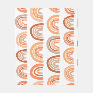 Manta Polar Rebelión arcoiris: Vibrancia vintage