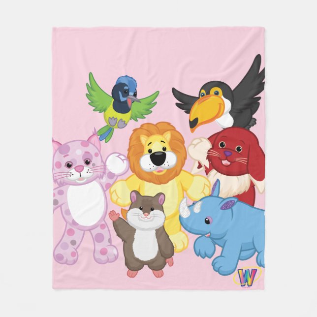 Manta Polar ¡Recepción a Webkinz! (Anverso)
