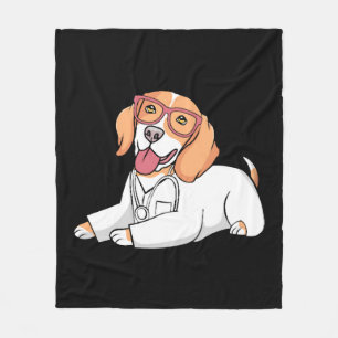 Manta Polar Recepcionista Médico Veterinario