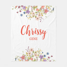 Manta Polar Recién nacido abierto