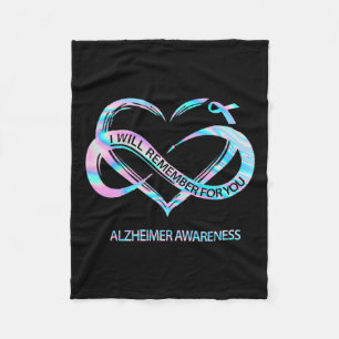 Manta Polar Recordará Para Usted Alzheimerheimer Awareness Cu