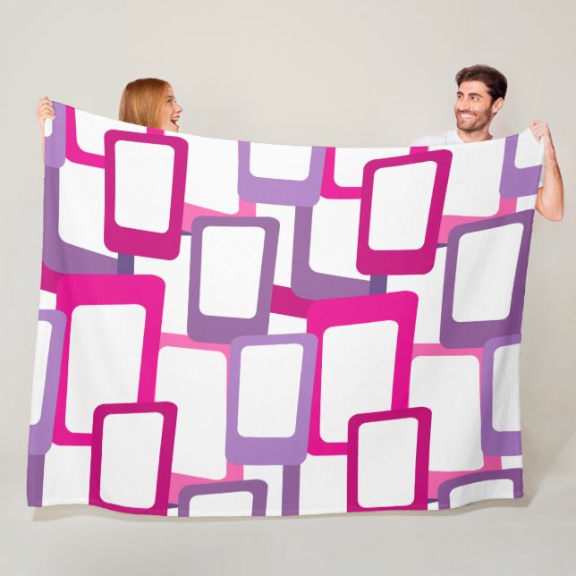 Manta Polar Rectángulos modernos de mediados del siglo (In situ)