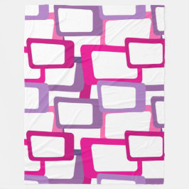 Manta Polar Rectángulos modernos de mediados del siglo